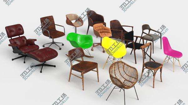 images/goods_img/20210312/3D Realistic Damaged Chair Collection A  PBR/3.jpg